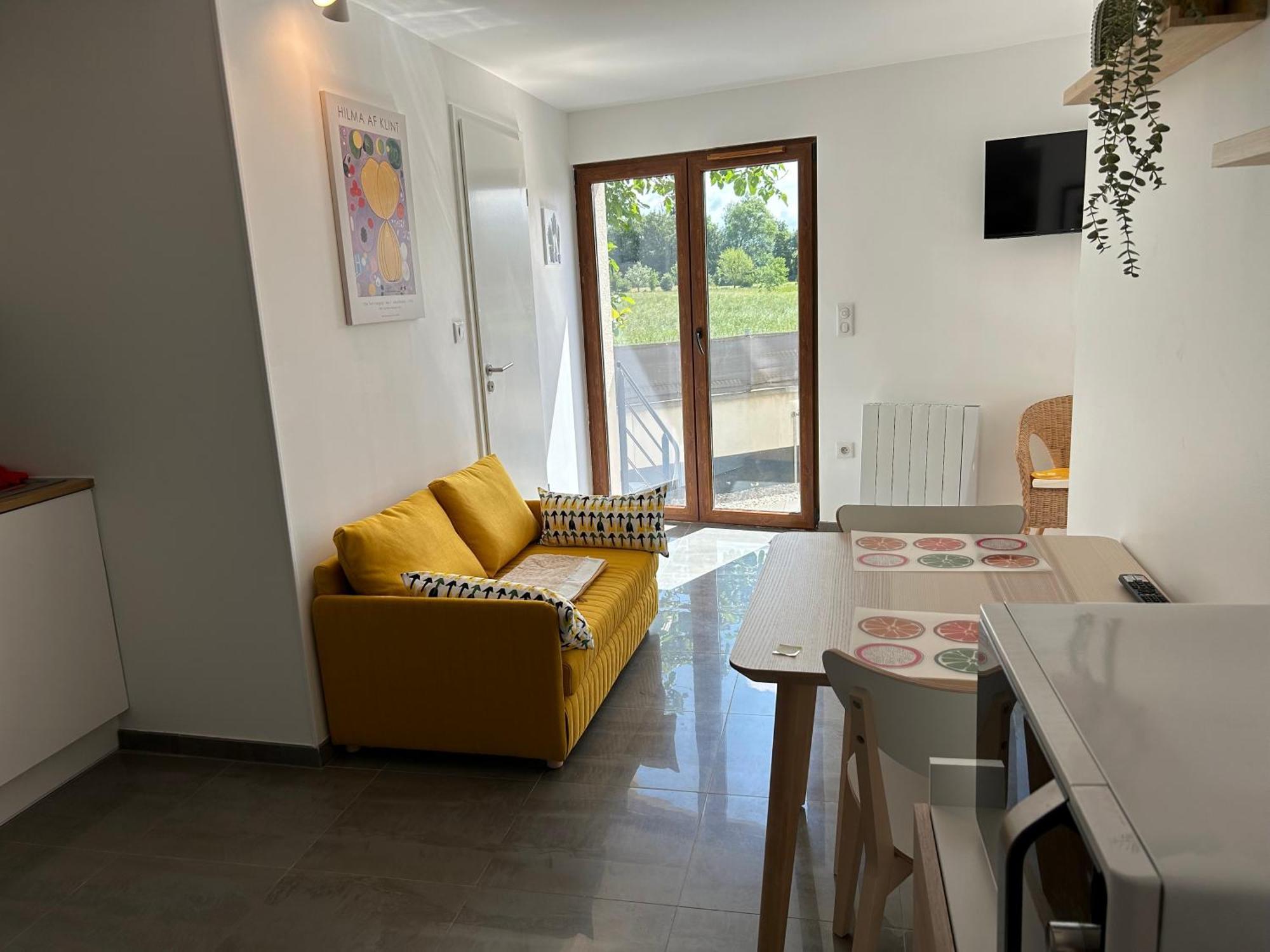 Charmant Studio Avec Terrasse Ebersheim Extérieur photo