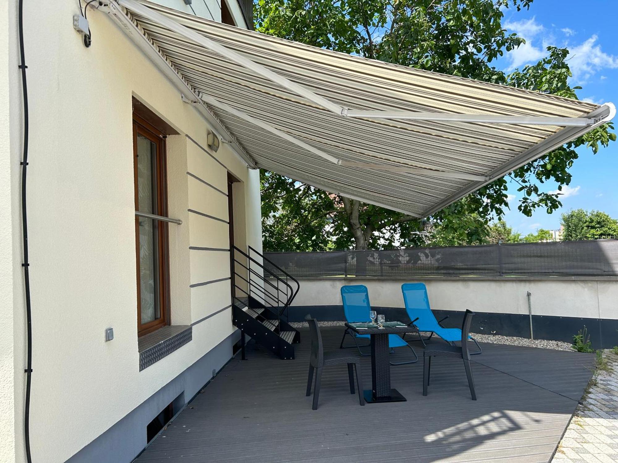 Charmant Studio Avec Terrasse Ebersheim Extérieur photo