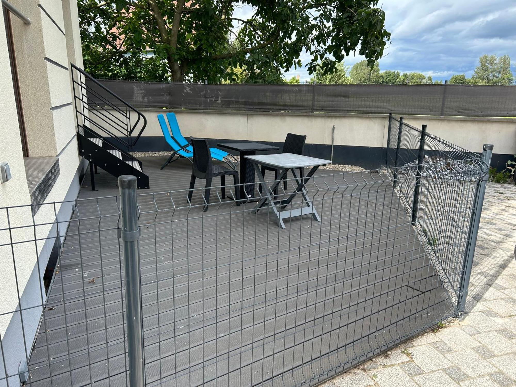 Charmant Studio Avec Terrasse Ebersheim Extérieur photo